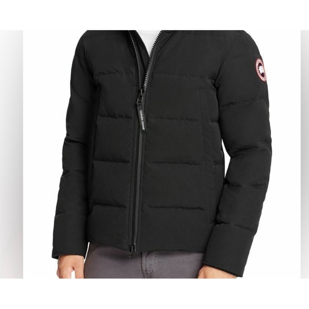 Canada Goose Black Woolford Jacket, Size M